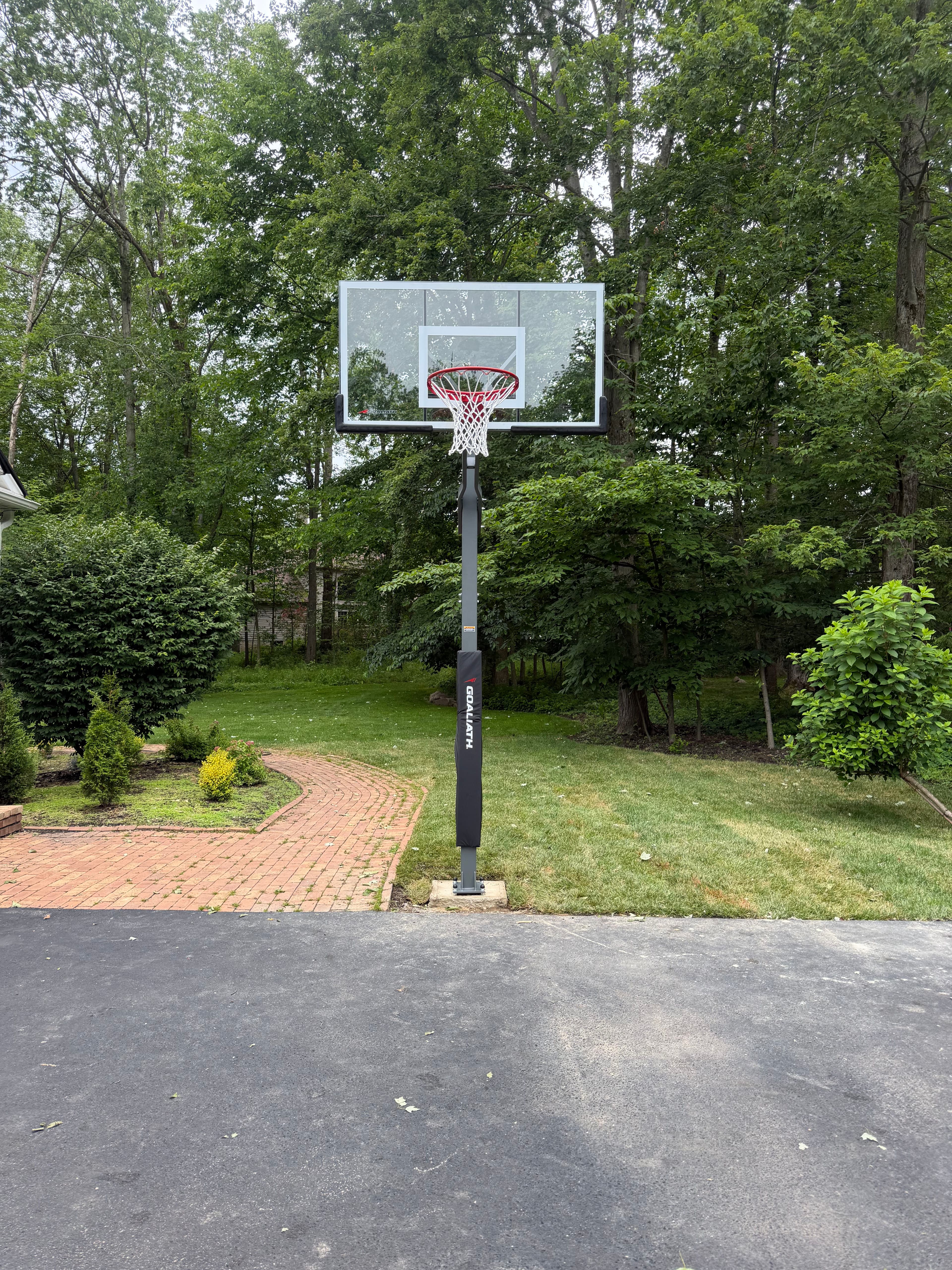 Project In-Ground Basketball Hoop Install on a Residential Driveway image