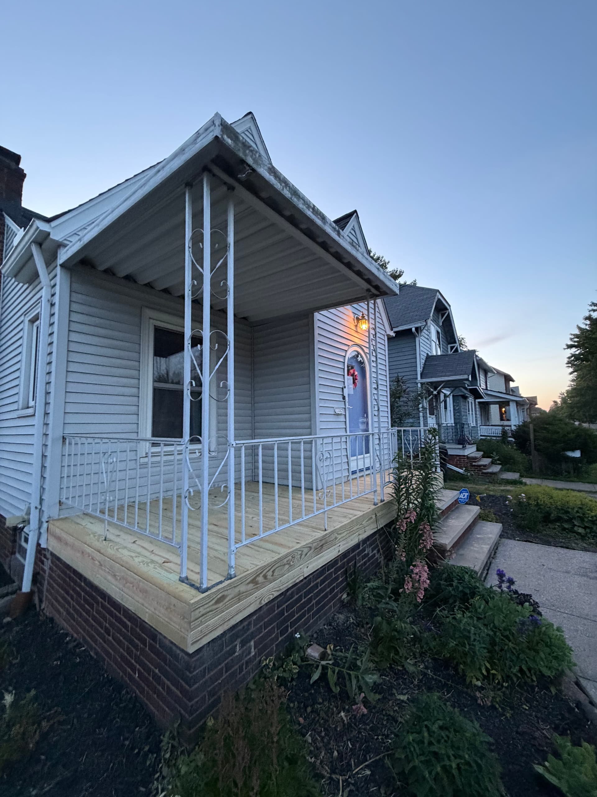 Front Porch Deck Rebuild Done the Right Way image