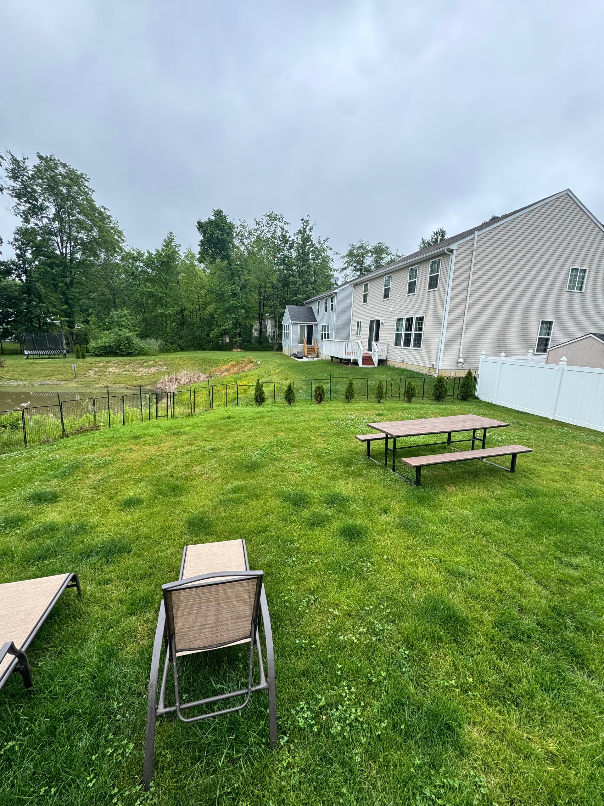 Full Front and Backyard Overhaul With Sod, Patio, Fence and Lighting
