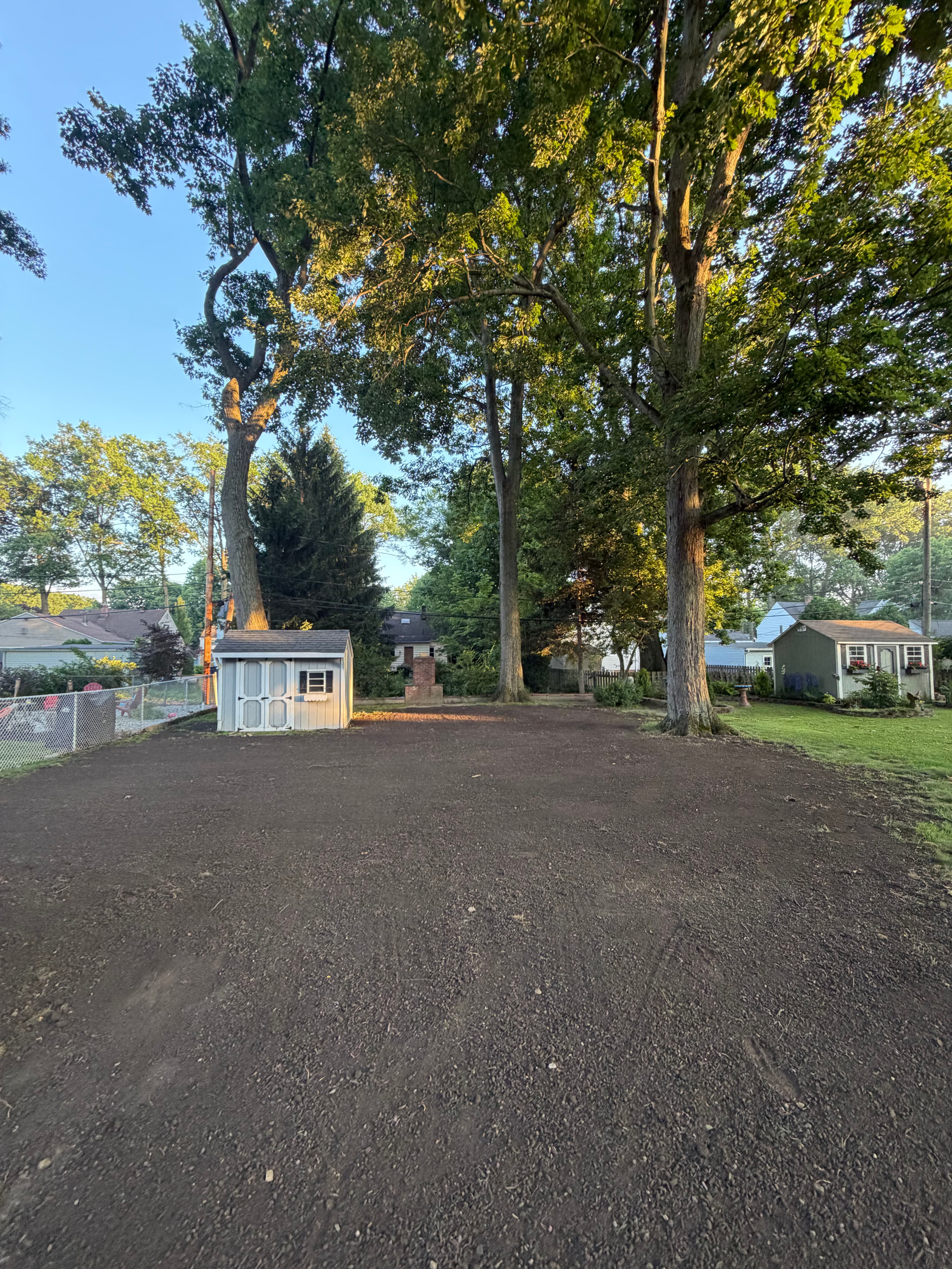 Project Backyard Drainage Fix and Grade Prep Done Right image