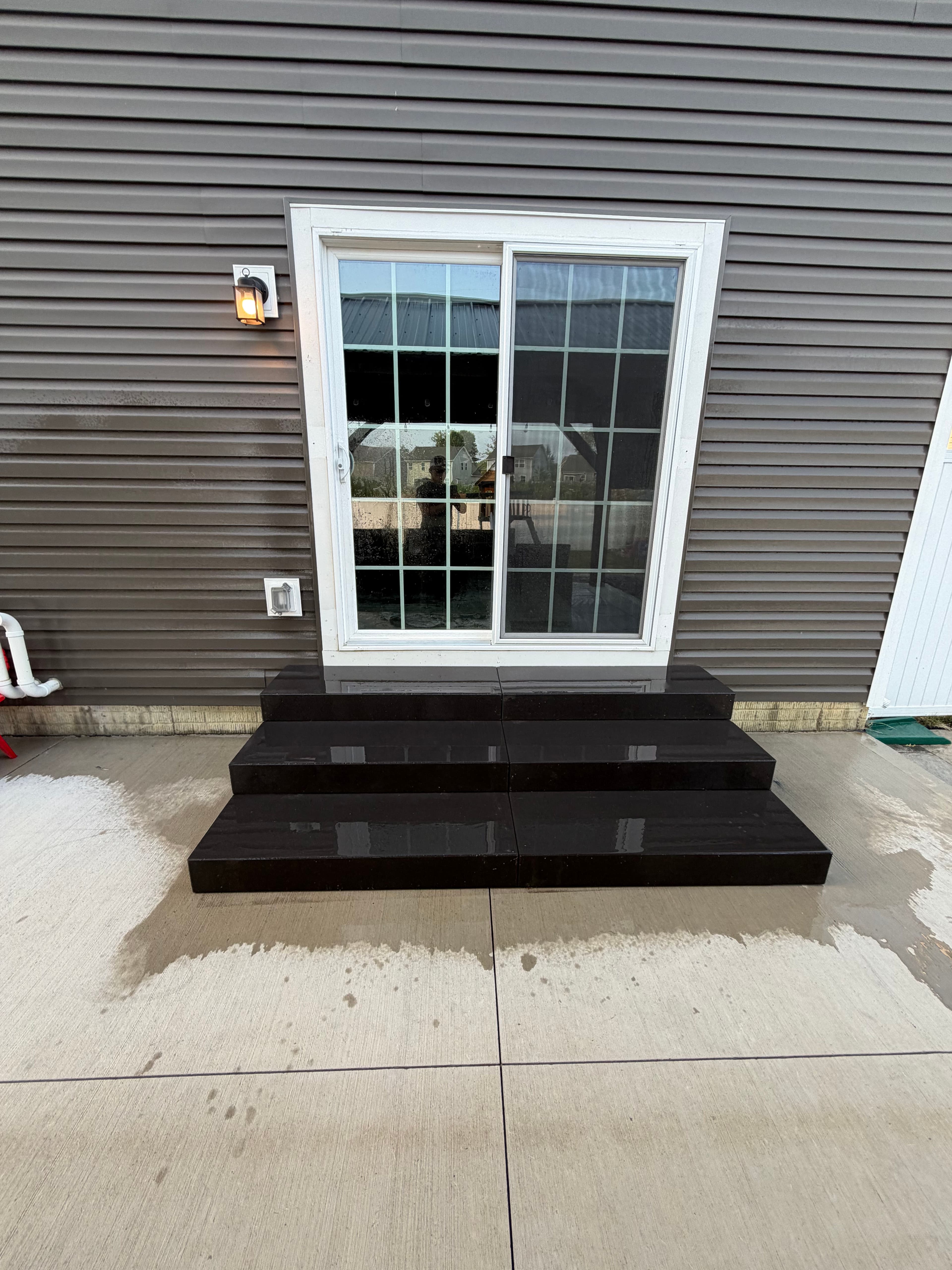 Project New Slider Door Steps Built for a Repeat Customer image